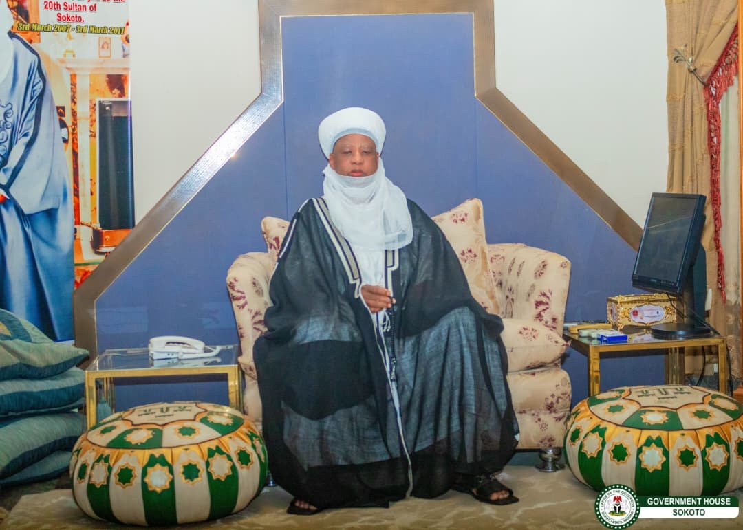 Senator Yari leads campaign council delegation to the Sultan of Sokoto
