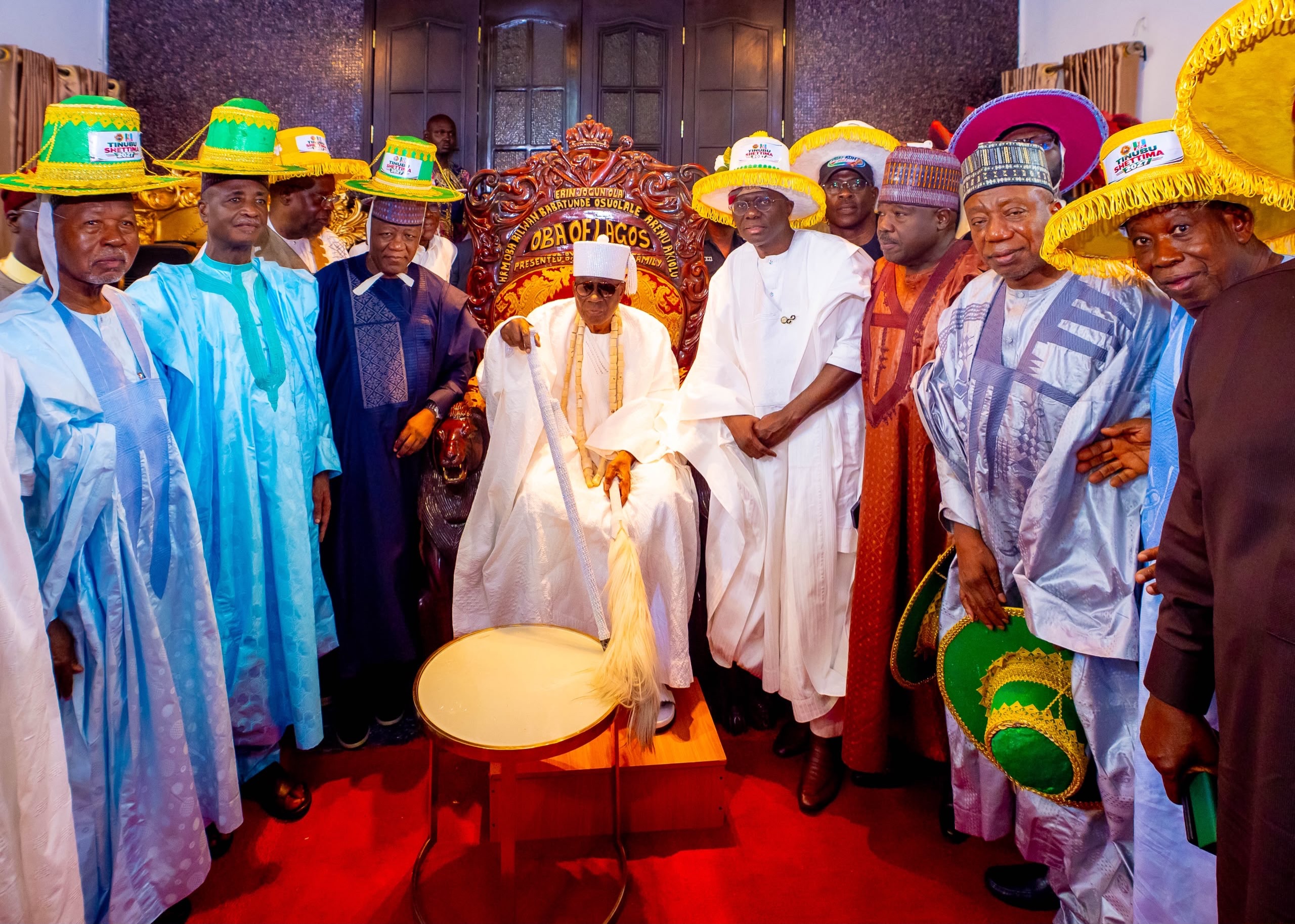 Senator Yari leads APC PCC delegation to the Oba of Lagos